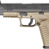 Springfield XDM .45ACP 4.5 Flat Dark Earth (FDE) Essentials Package with Threaded Barrel - Firearms - Hewitt Gun Shop