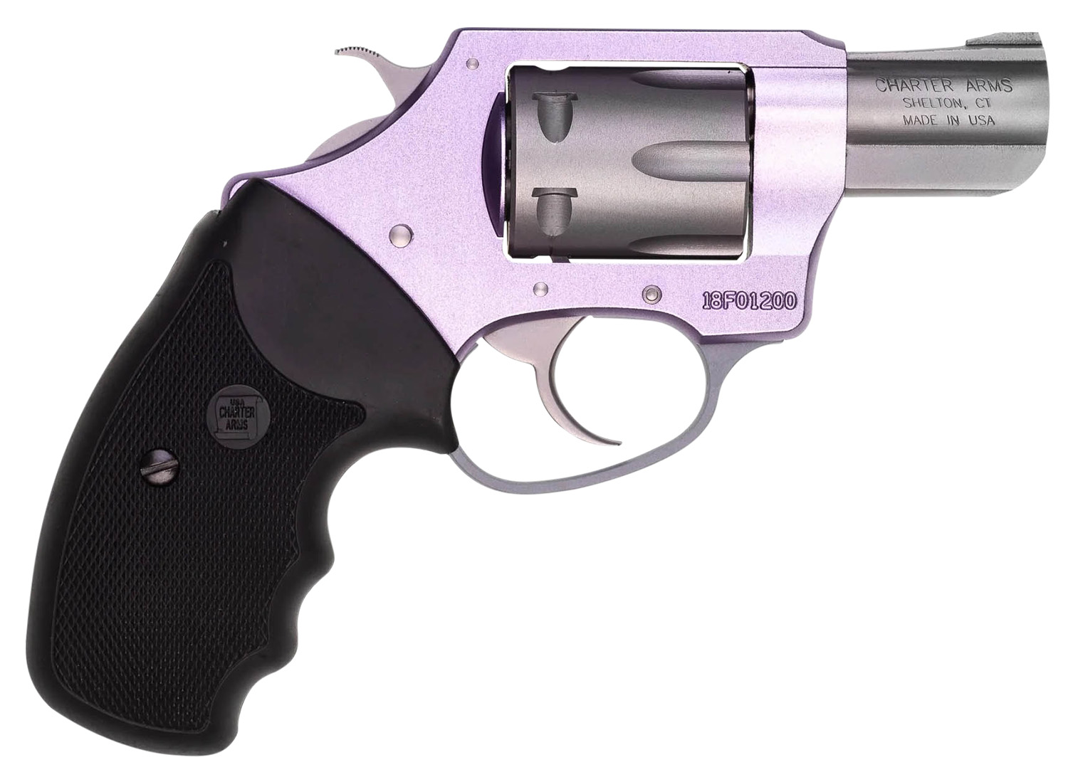 Charter Arms Lavender Lady .22 LR 2in Lavender/Stainless Charter Arms Lavender Lady .22 LR 2in Lavender/Stainless - Revolvers - Hewitt Gun Shop