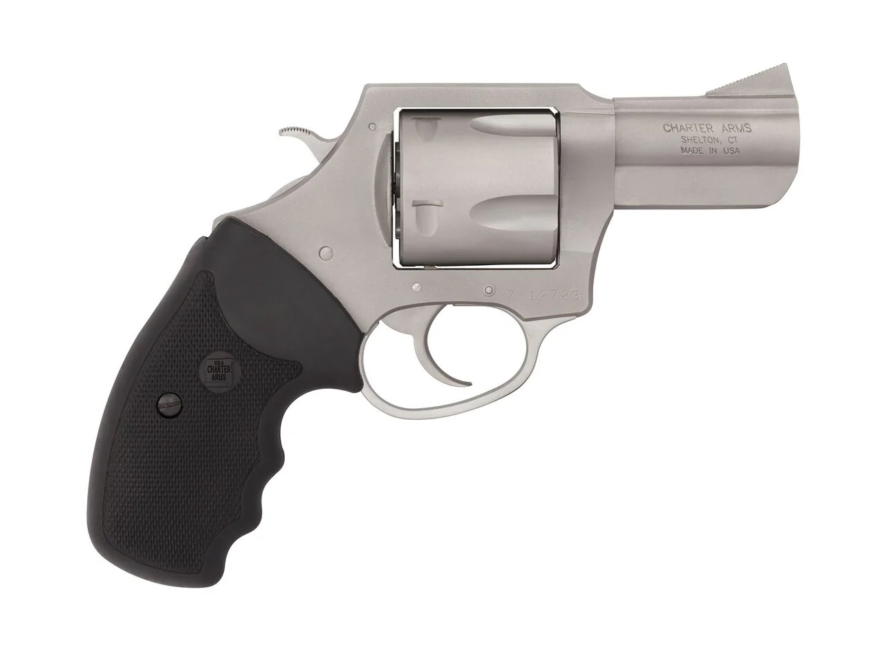 Charter Arms Bulldog .45 LC 2.5in Stainless 5-Round Revolver Charter Arms Bulldog .45 LC 2.5in Stainless 5-Round Revolver - Revolvers - Hewitt Gun Shop
