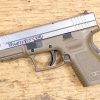 Springfield XD-45 45 ACP Compact Police Trade-in Pistol with FDE Frame and Silver Slide (No - Pistols - Hewitt Gun Shop