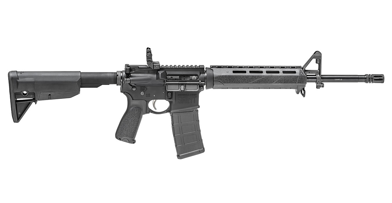 Springfield Saint 5.56mm Semi-Automatic AR-15 Rifle with M-LOK Rail Springfield Saint 5.56mm Semi-Automatic AR-15 Rifle with M-LOK Rail - RIFLES - Hewitt Gun Shop