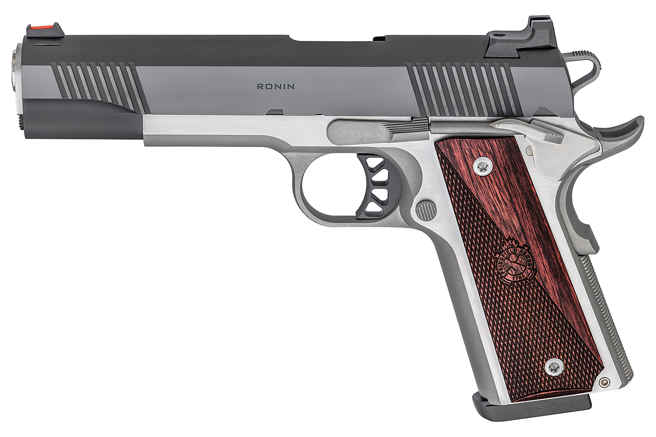 Springfield Ronin 10mm 1911 Semi-Auto Pistol with Wood Grips Springfield Ronin 10mm 1911 Semi-Auto Pistol with Wood Grips - Pistols - Hewitt Gun Shop