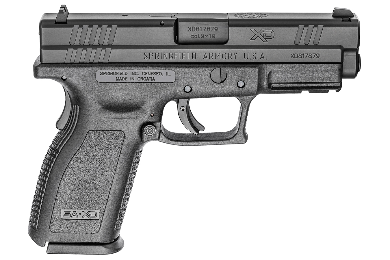 Springfield XD Defend your Legacy Series 9mm 4.0 Service Model Pistol (10-Round Model) Springfield XD Defend your Legacy Series 9mm 4.0 Service Model Pistol (10-Round Model) - Pistols - Hewitt Gun Shop