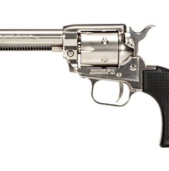 Heritage Rough Rider .22 LR Revolver, 4.75 in, Nickel, 6rd