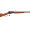 Rossi R92 45 Colt Lever-Action Rifle with Polished Stainless Finish and Brazilian Hard - RIFLES - Hewitt Gun Shop