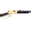 Rossi Rio Bravo 22LR Lever-Action Rifle with Gold Receiver and Hardwood Stock - RIFLES - Hewitt Gun Shop