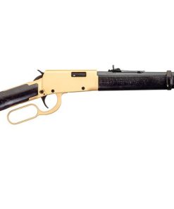 Rossi Rio Bravo 22LR Lever-Action Rifle with Gold Receiver and Hardwood Stock - Rossi - Hewitt Gun Shop